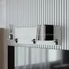 Полка со стеклом, панель МДФ R120.2