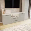 Тумба напольная с подсветкой L504