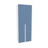 Шкаф двухдверный узкий, фасады в эмали LE210.44-4