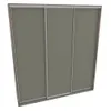 Шкаф-купе ХG246.60-2, профиль INTEGRO, фасад МДФ