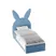 Кровать односпальная мягкая BUNNY  с подъемным механизмом, 90x200
