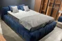 Кровать двуспальная мягкая QUADRO-soft-m  с подъемным механизмом, 160x200