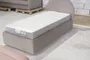 Кровать односпальная мягкая BUNNY  с подъемным механизмом
