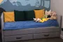 Мягкая кровать-диван LION LIO-1900