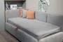 Мягкая кровать-диван ZUMA L/R с подъемным механизмом, 90x190