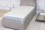 Кровать односпальная мягкая MICKEY с подъемным механизмом