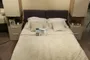 Кровать двуспальная мягкая KOLIBRI с подъемным механизмом, 140x200