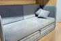Раскладной диван с обивкой выкатной части BERGAMO BER-1900