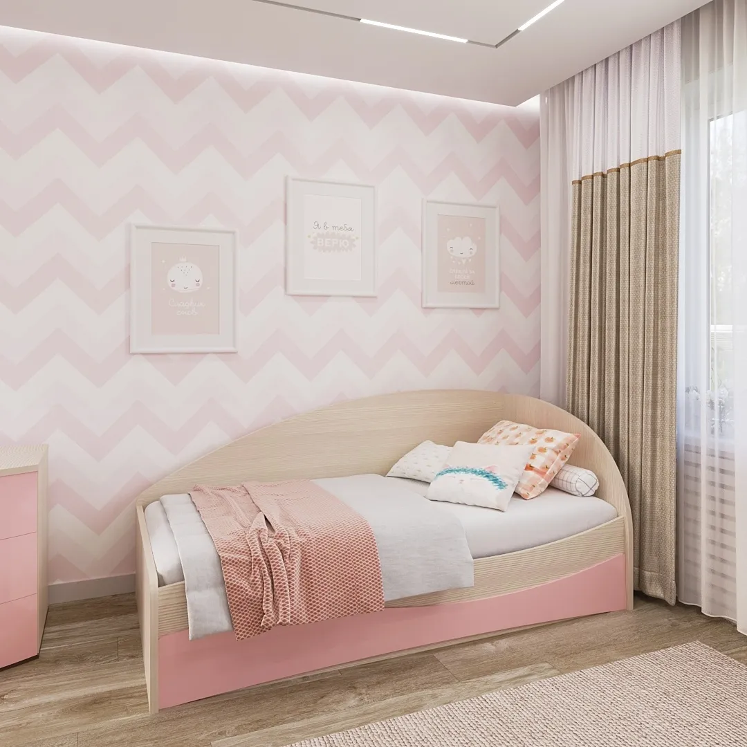 Кровать односпальная P901 с подъемным механизмом, 90x190