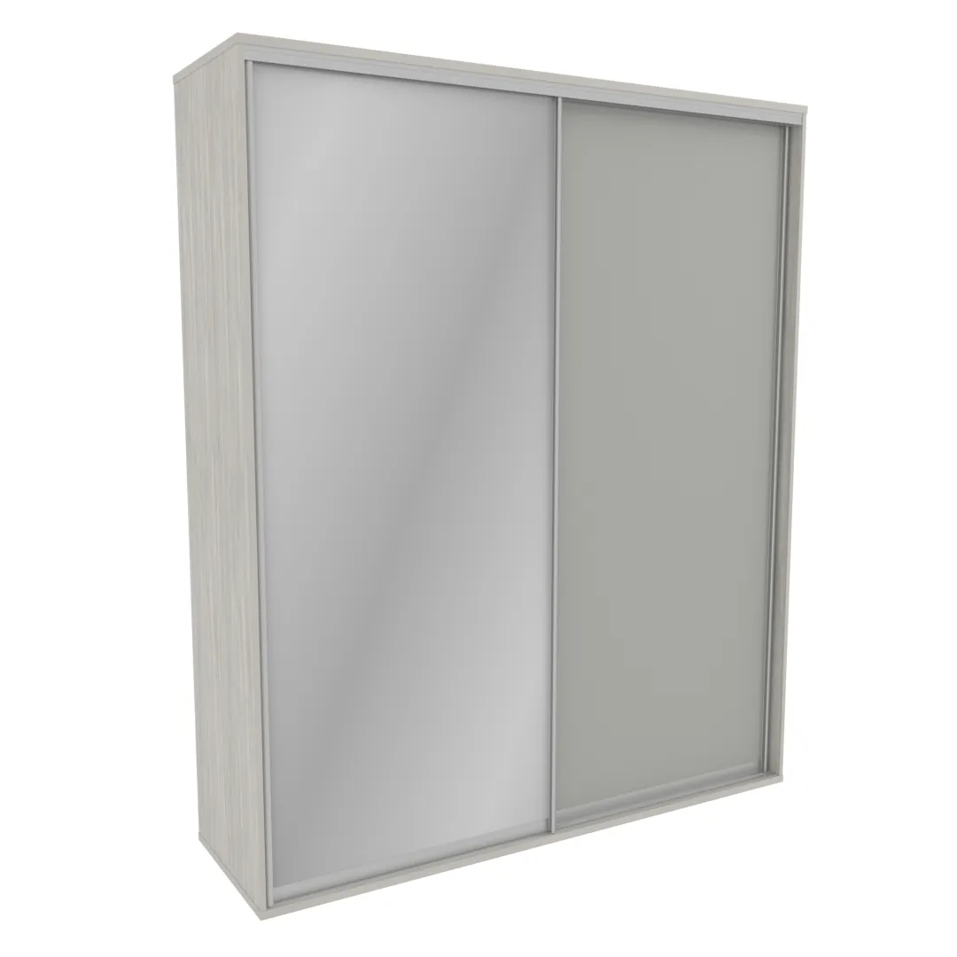 Шкаф-купе U203 тип 4 МДФ/зеркало