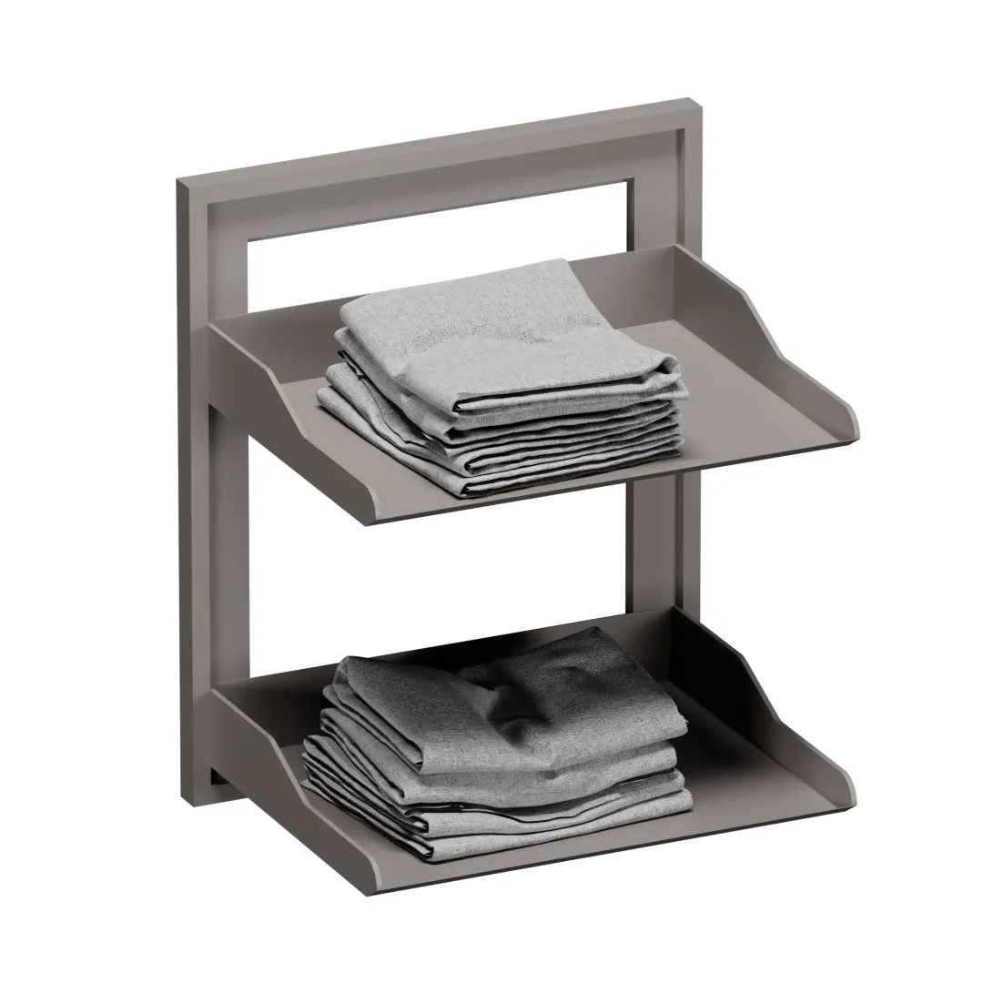 ALFA Рамка с боковым креплением, 2 полки, FRM5803.481.01