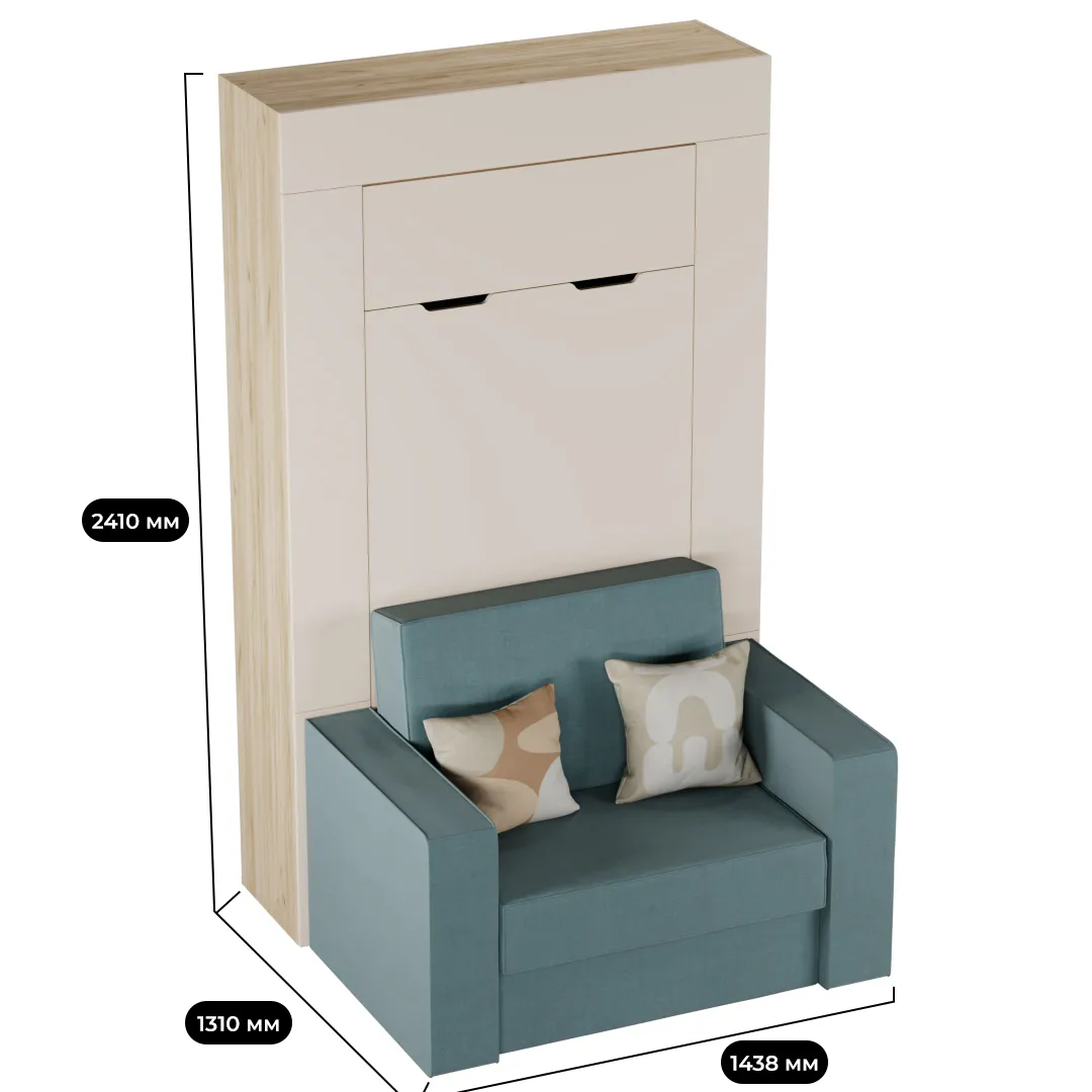 Шкаф-кровать трансформер L950.90, 90x200