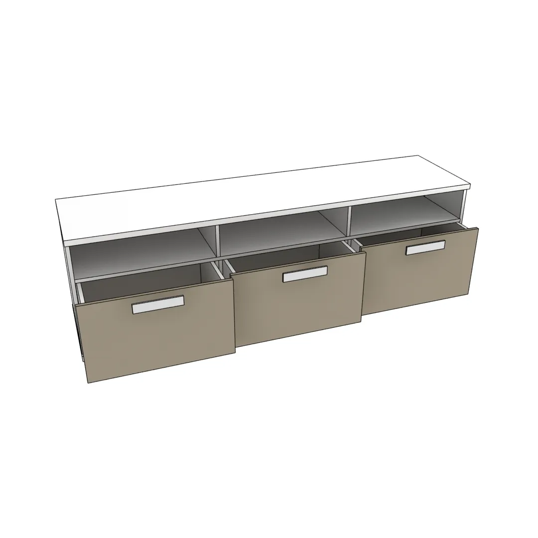 Тумба TV 3 ящ. E508