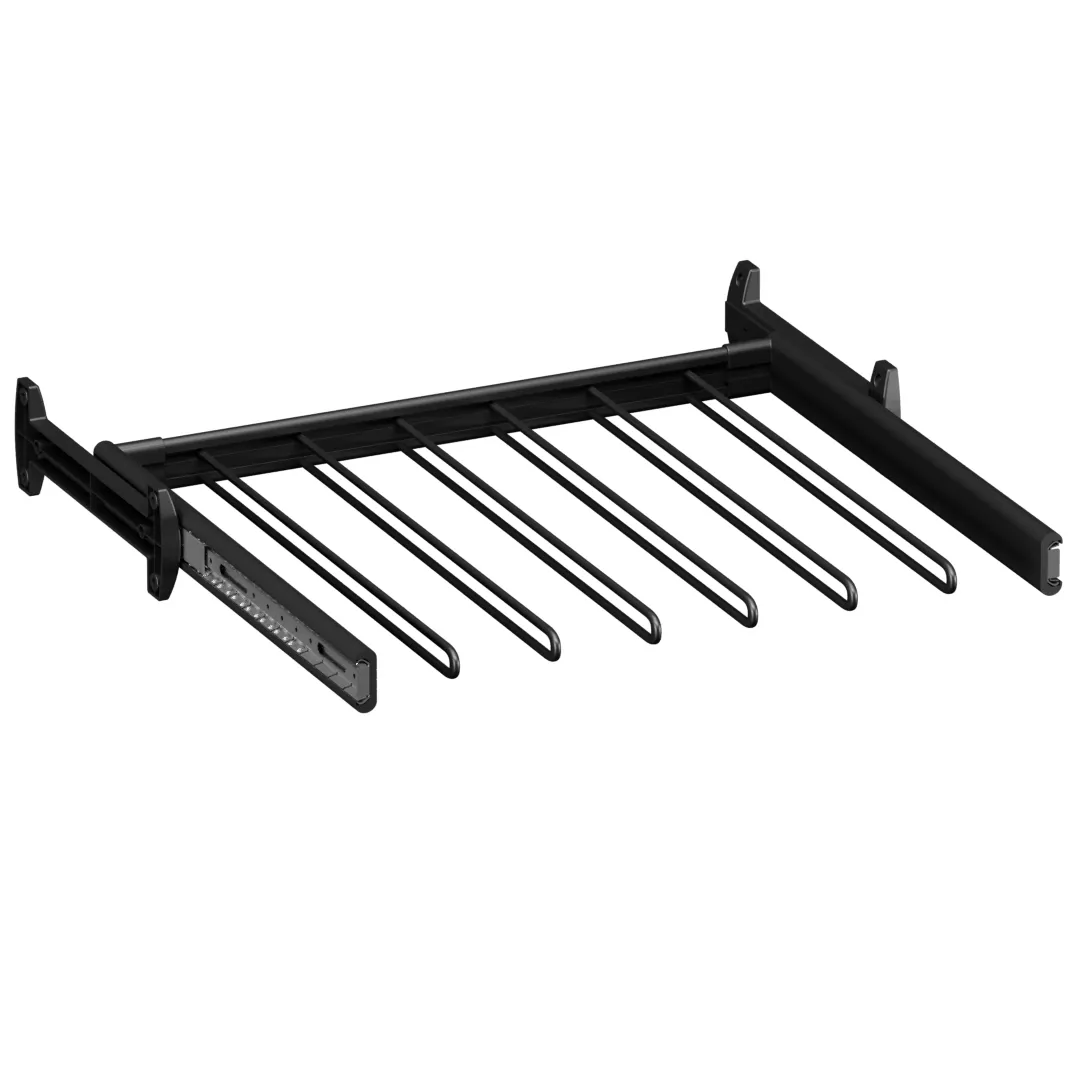 BELLE  Вешалка для брюк, 600 мм, цвет графит, BE60TRGR