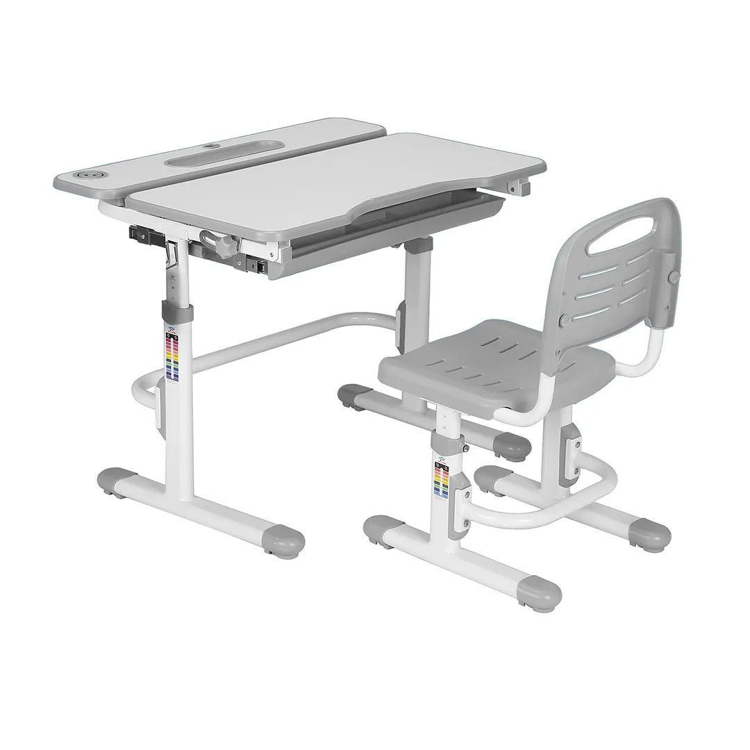 Комплект Cubby Парта и стул-трансформеры Botero grey