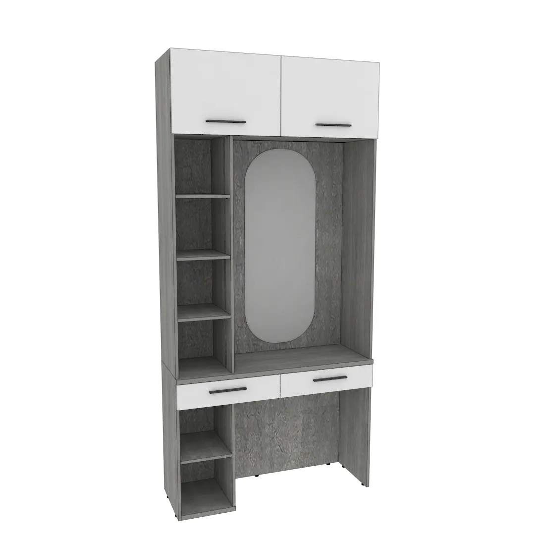 Столик туалетный с антресолью и стеллажом LG415