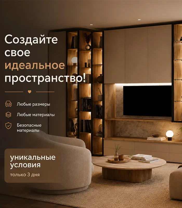 Создайте свое идеальное пространство!