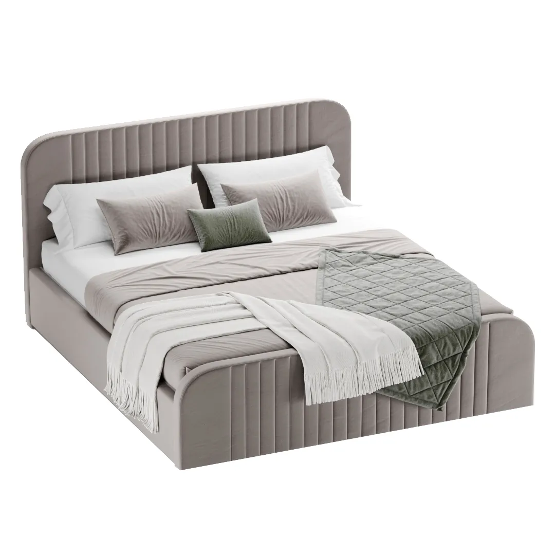 Кровать двуспальная мягкая MALTA с подъемным механизмом, 180x200