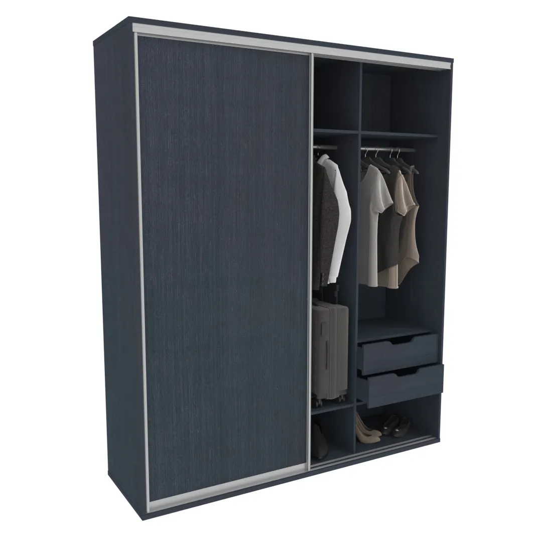 Шкаф-купе U200 тип 1 МДФ/зеркало