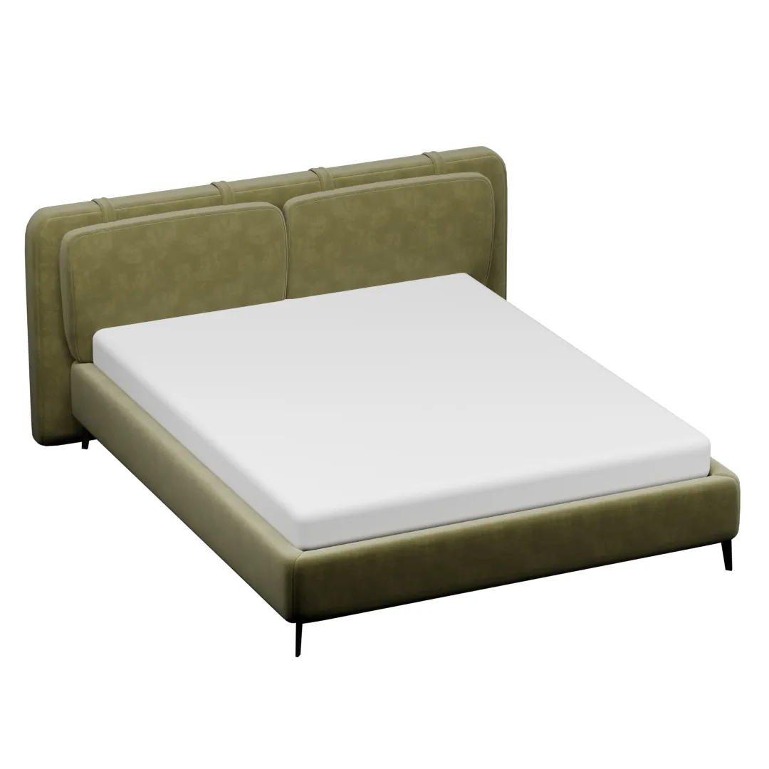 Кровать двуспальная мягкая STANLEY, 140x200