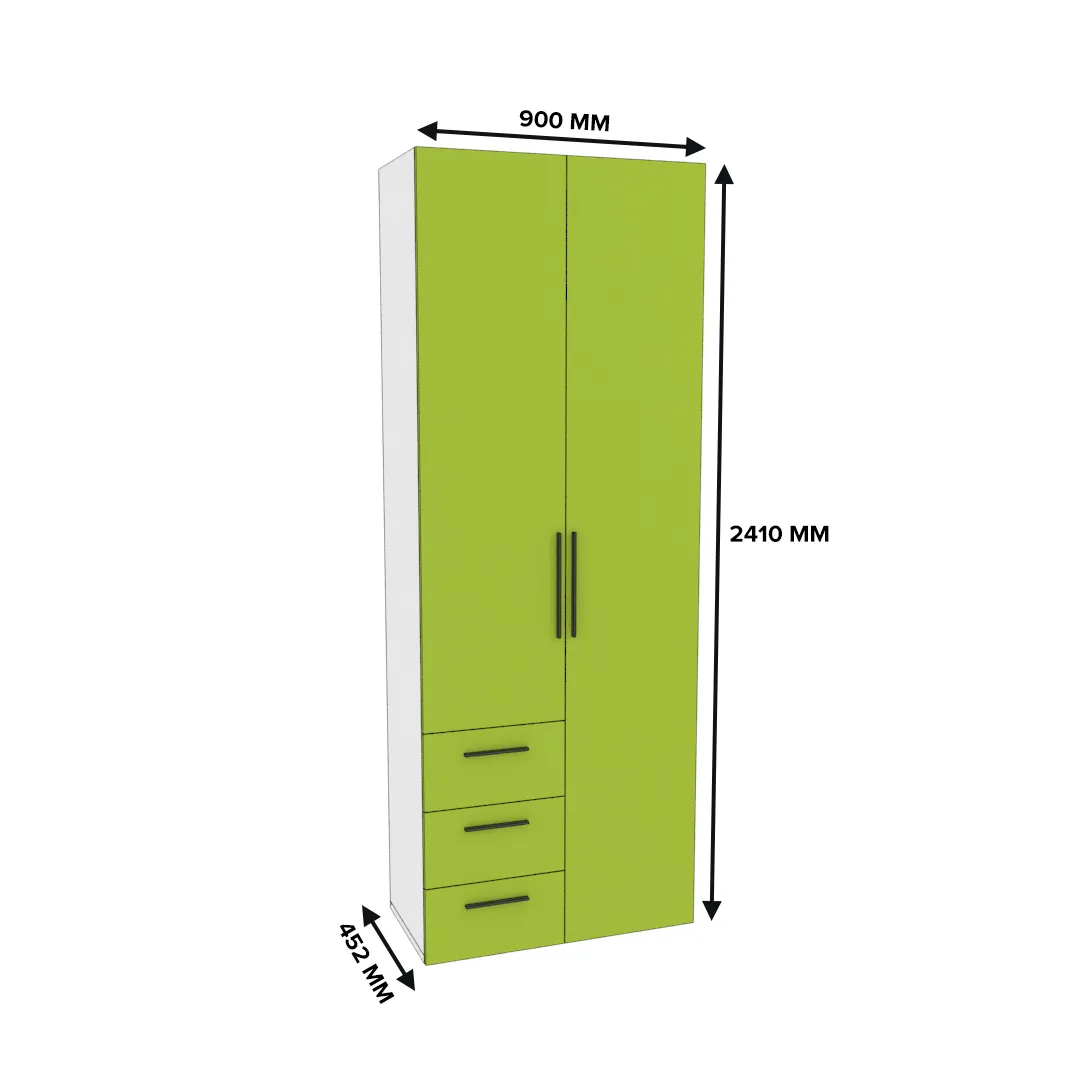Шкаф комбинированный L215 L/R