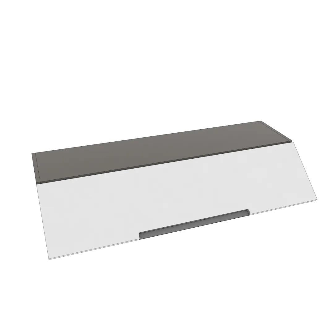 Антресоль навесная, фасады в эмали LE-603