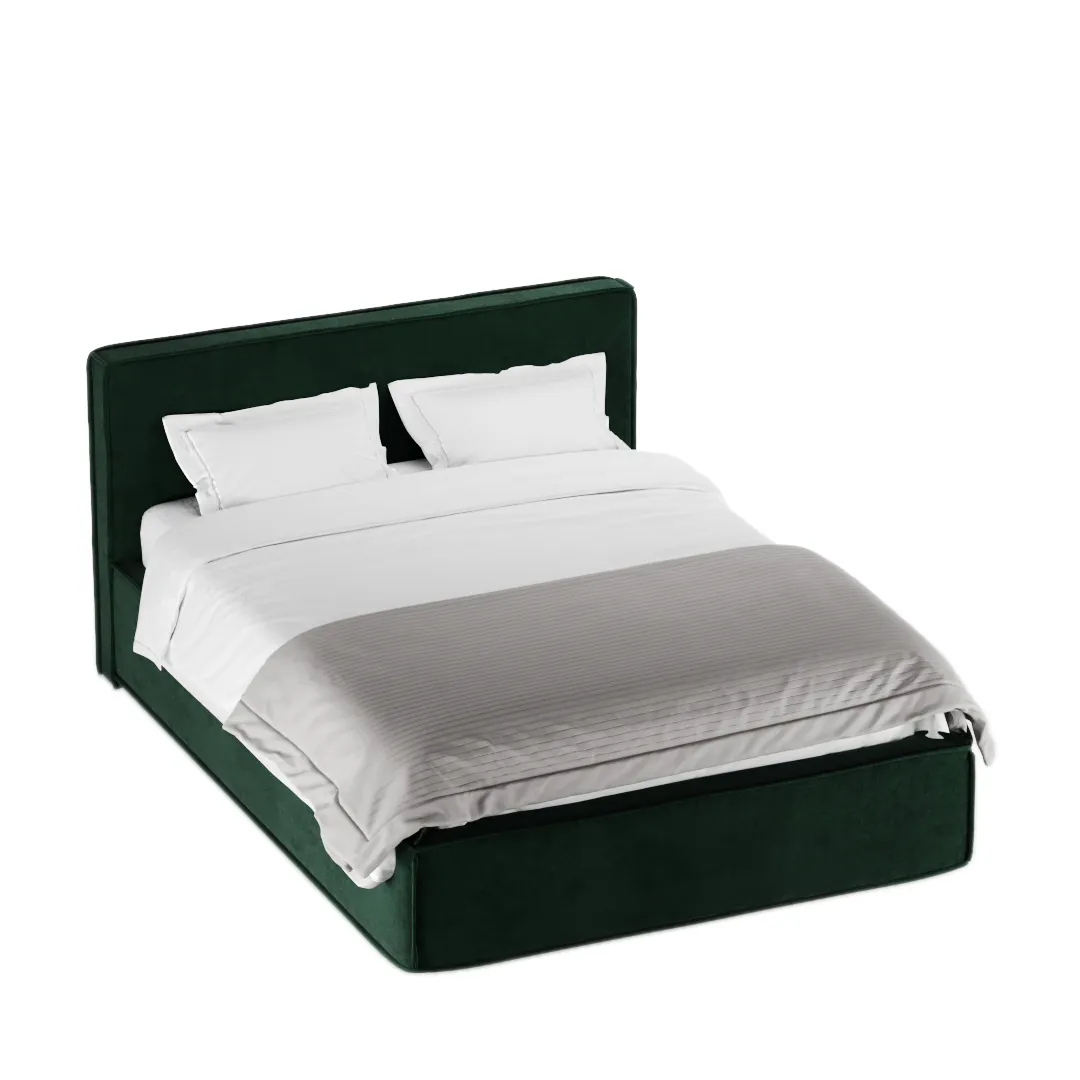 Кровать двуспальная мягкая OSTIN  с подъемным механизмом, 180x200