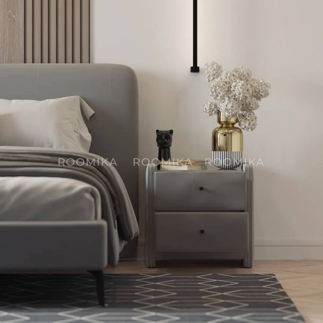 Кровать двуспальная мягкая MONTANA, 180x200