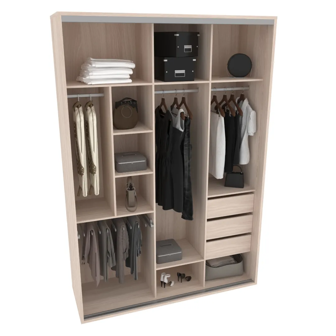 Шкаф-купе ХG186.60-1, профиль INTEGRO, фасад МДФ