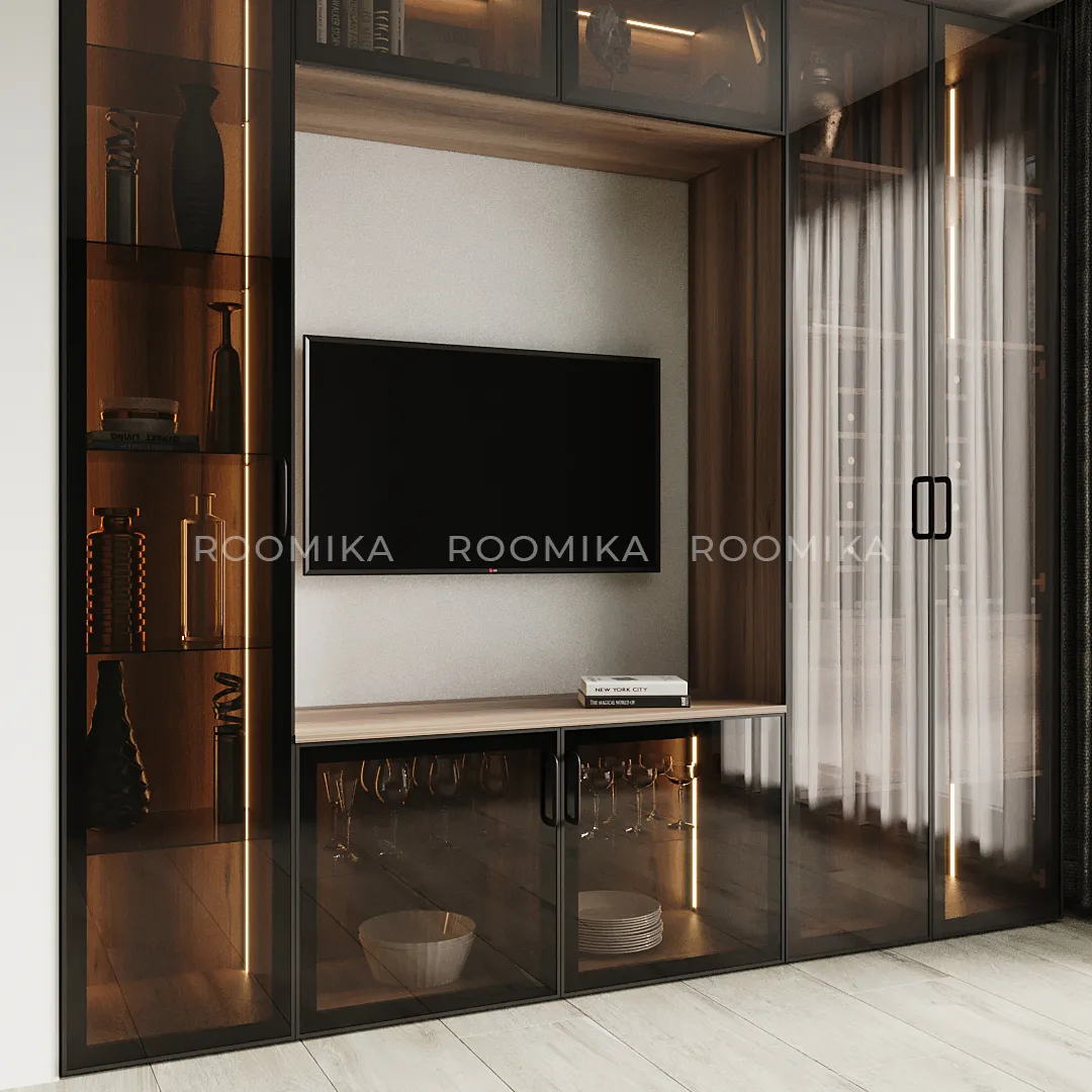 Тумба напольная под ТВ с подсветкой R501.12