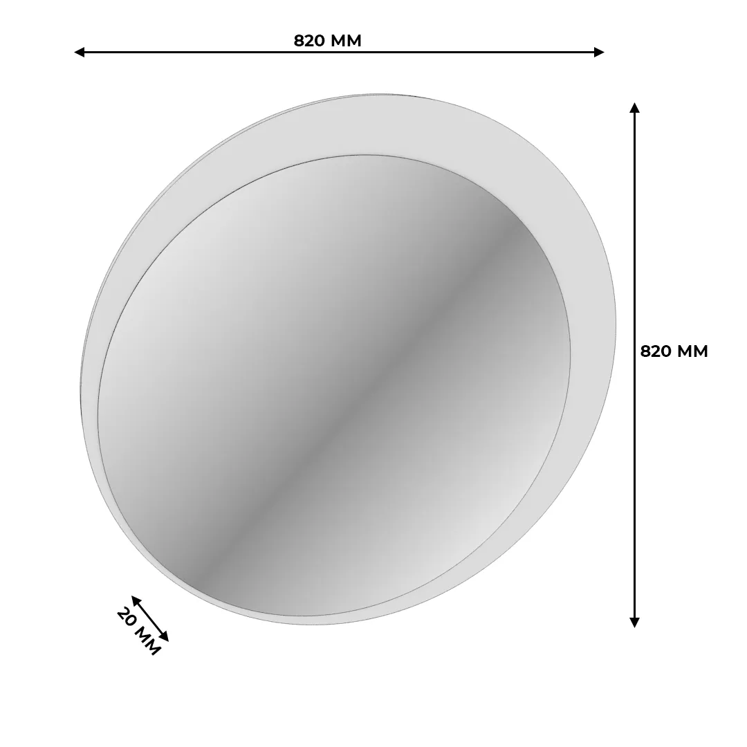 Зеркало круглое L-820
