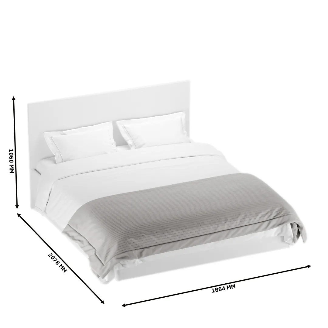 Кровать двуспальная Lazio с парящим эффектом, 160x200