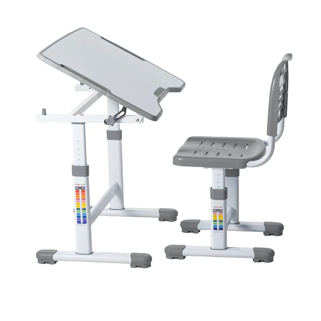 Комплект парта + стул трансформеры Sole II Grey FUNDESK