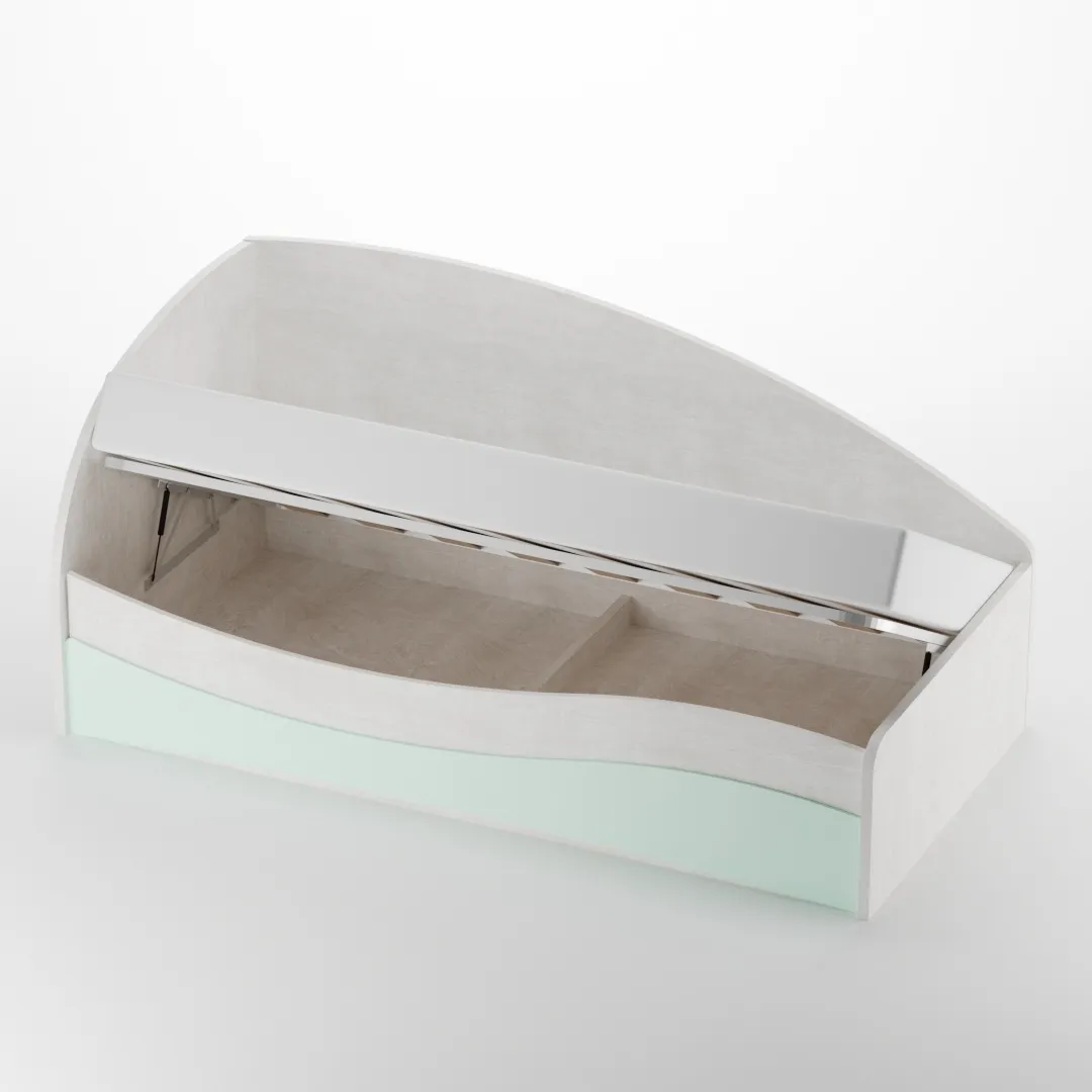 Кровать односпальная P901 с подъемным механизмом, 90x190