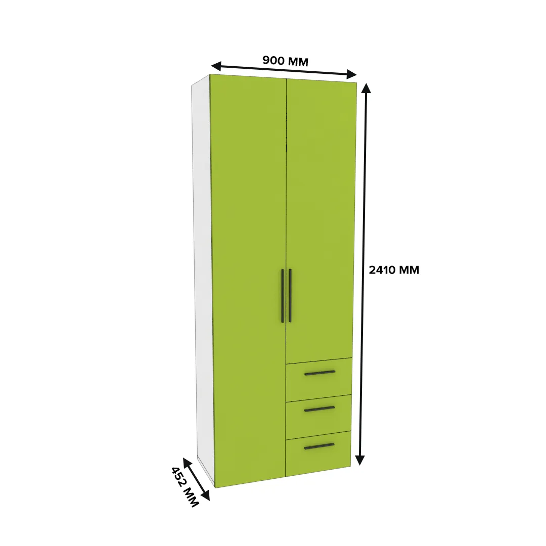 Шкаф комбинированный L215 L/R