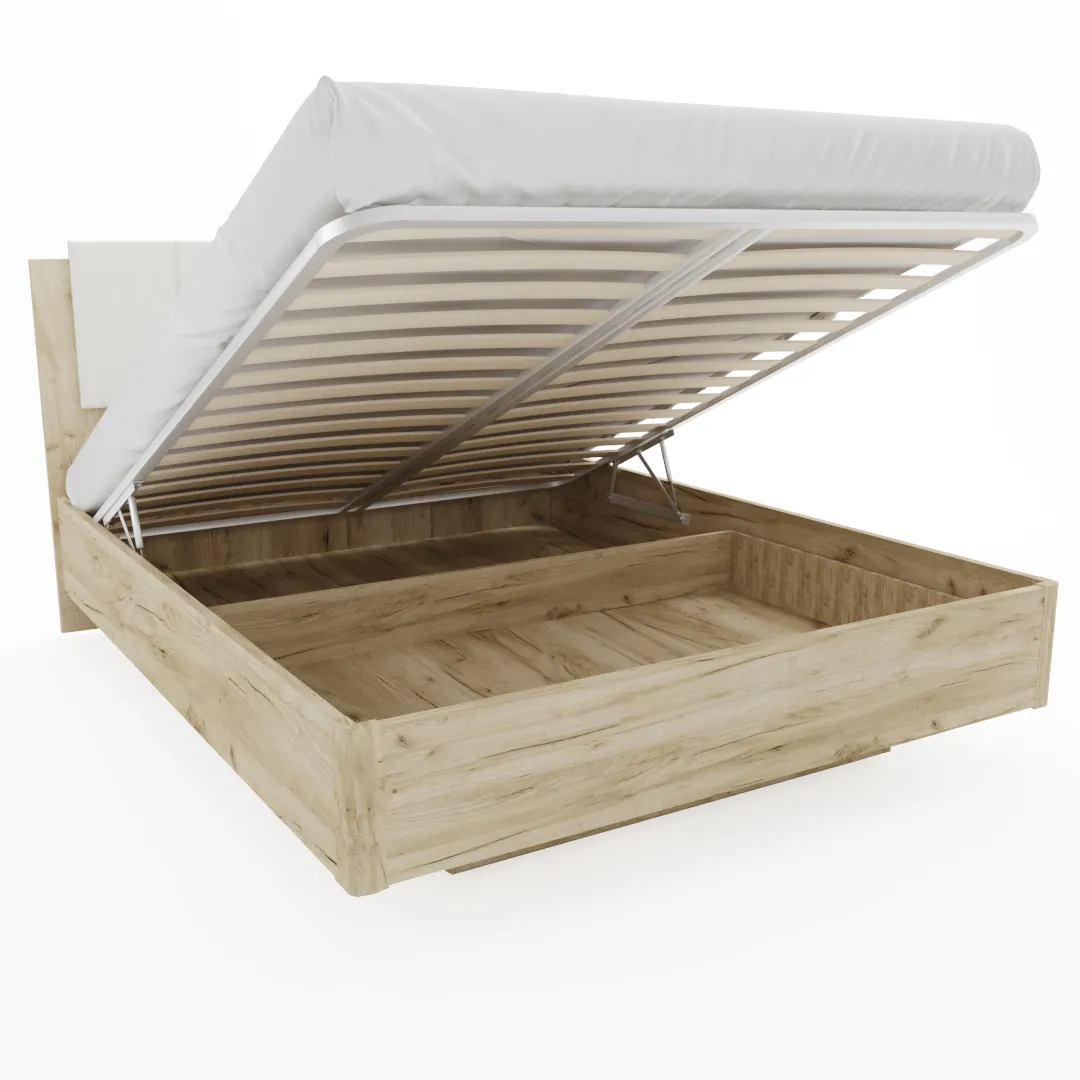 Кровать двуспальная CUBO с парящим эффектом C161 , 160x200