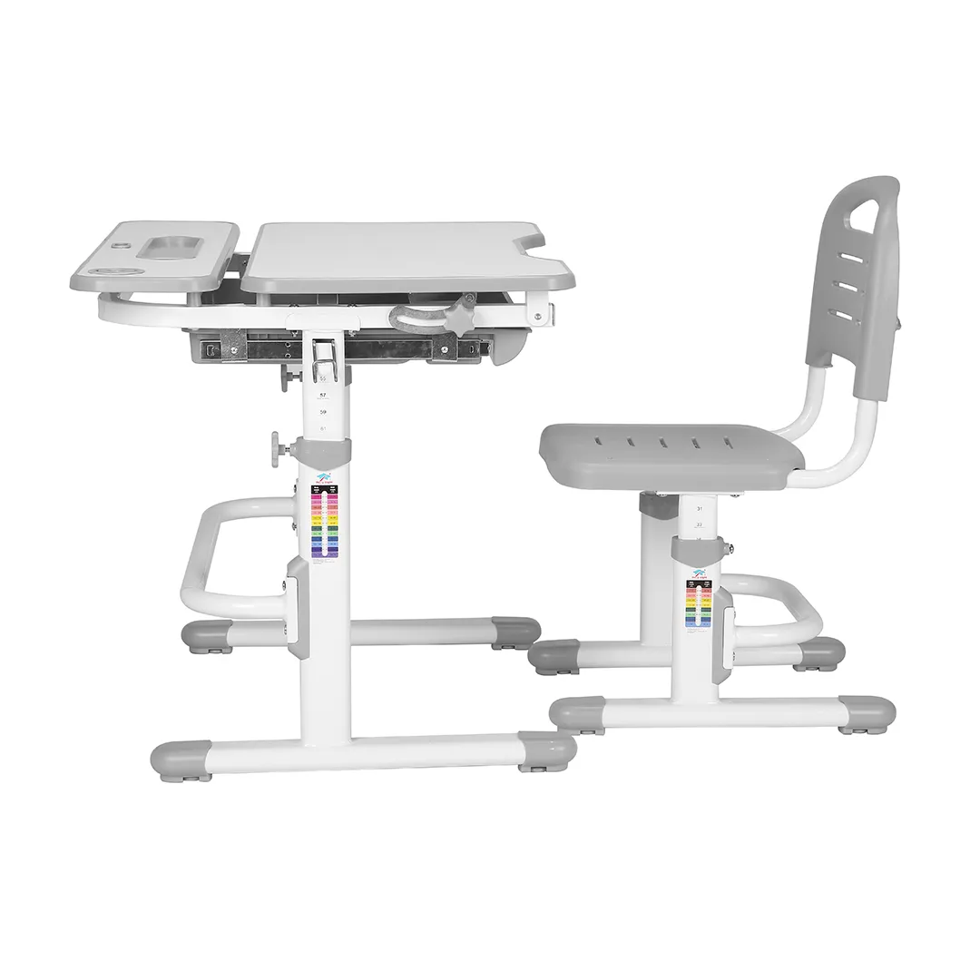 Комплект Cubby Парта и стул-трансформеры Botero grey