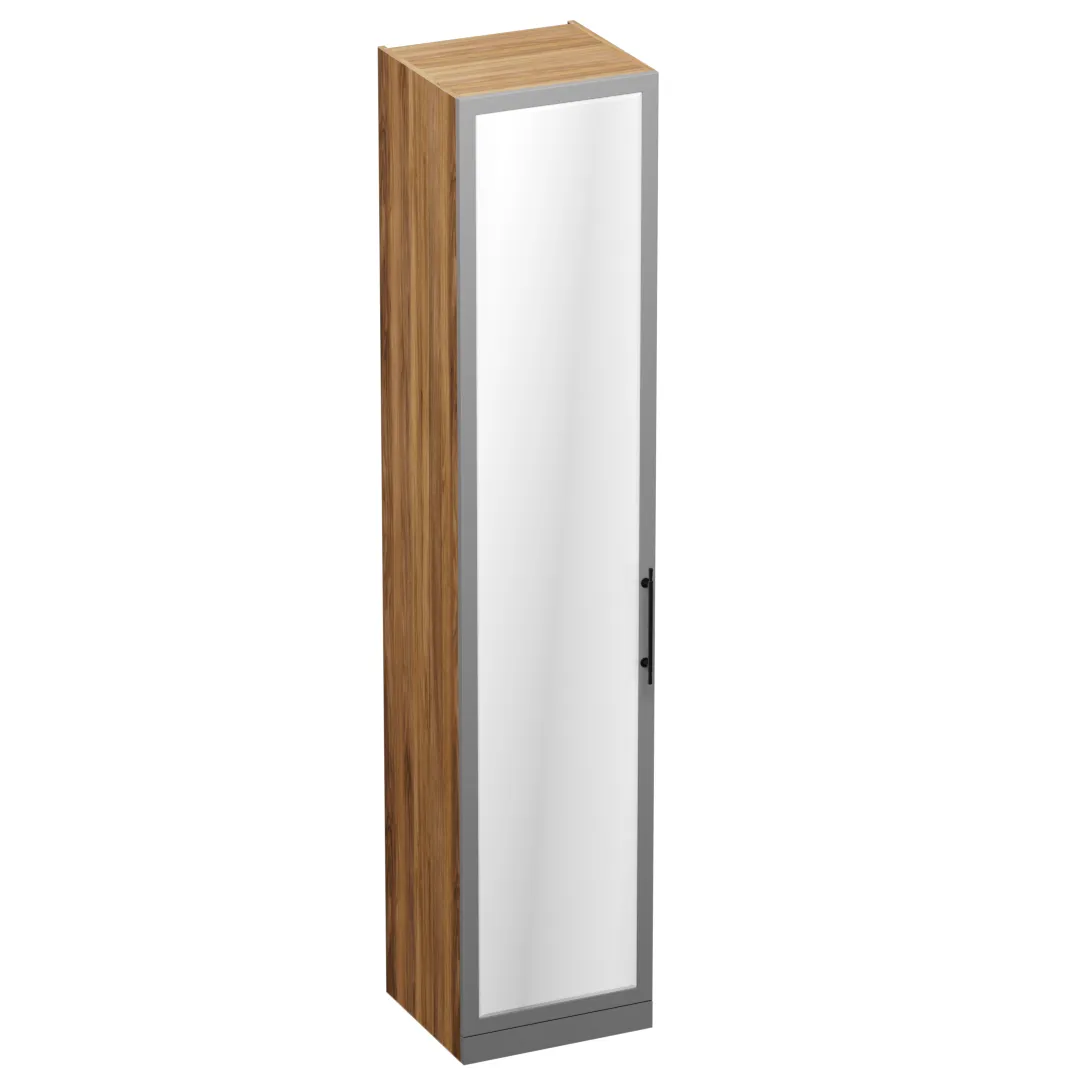 Шкаф однодверный для одежды с зеркалом A221.44-1Z