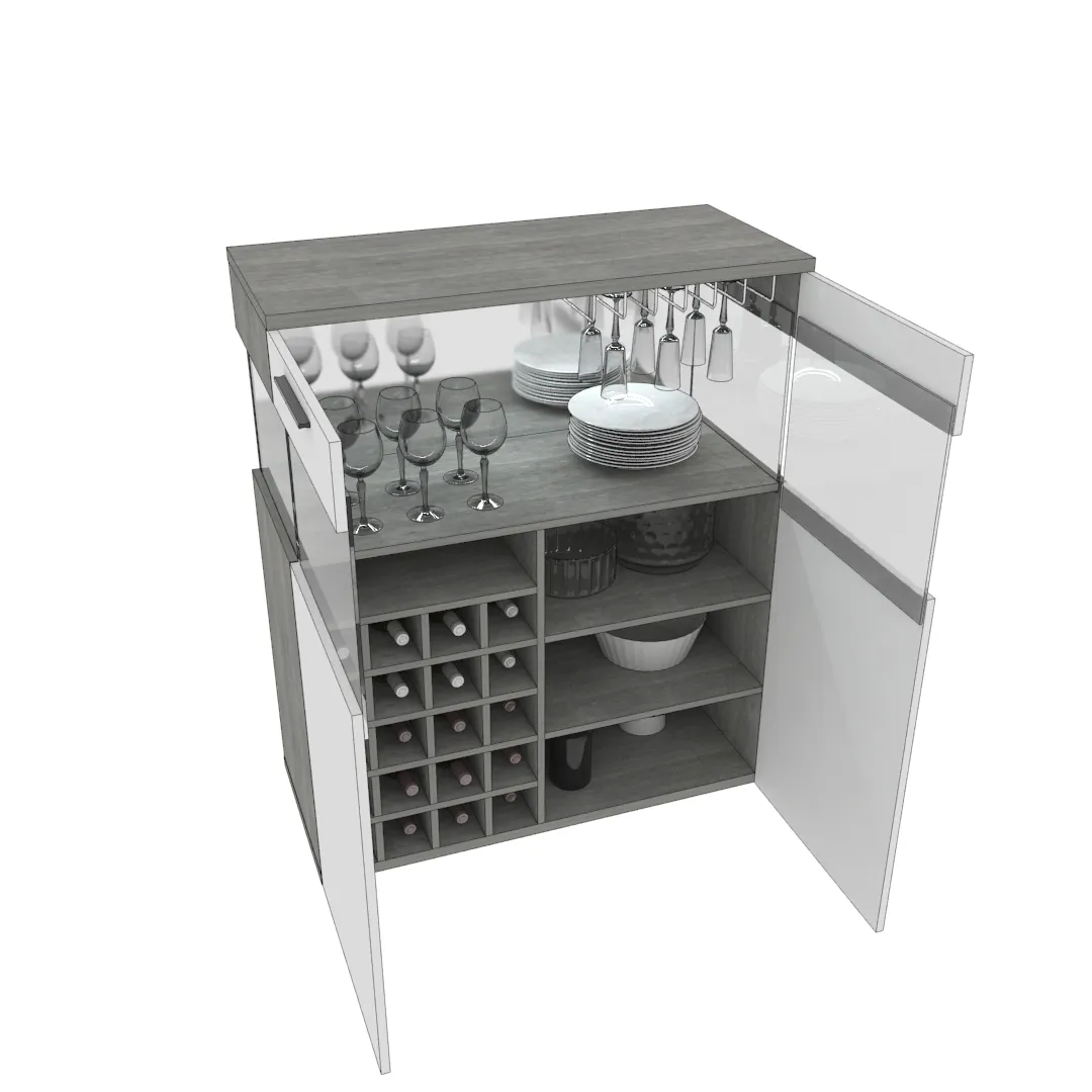 Винный шкаф с подсветкой LG200