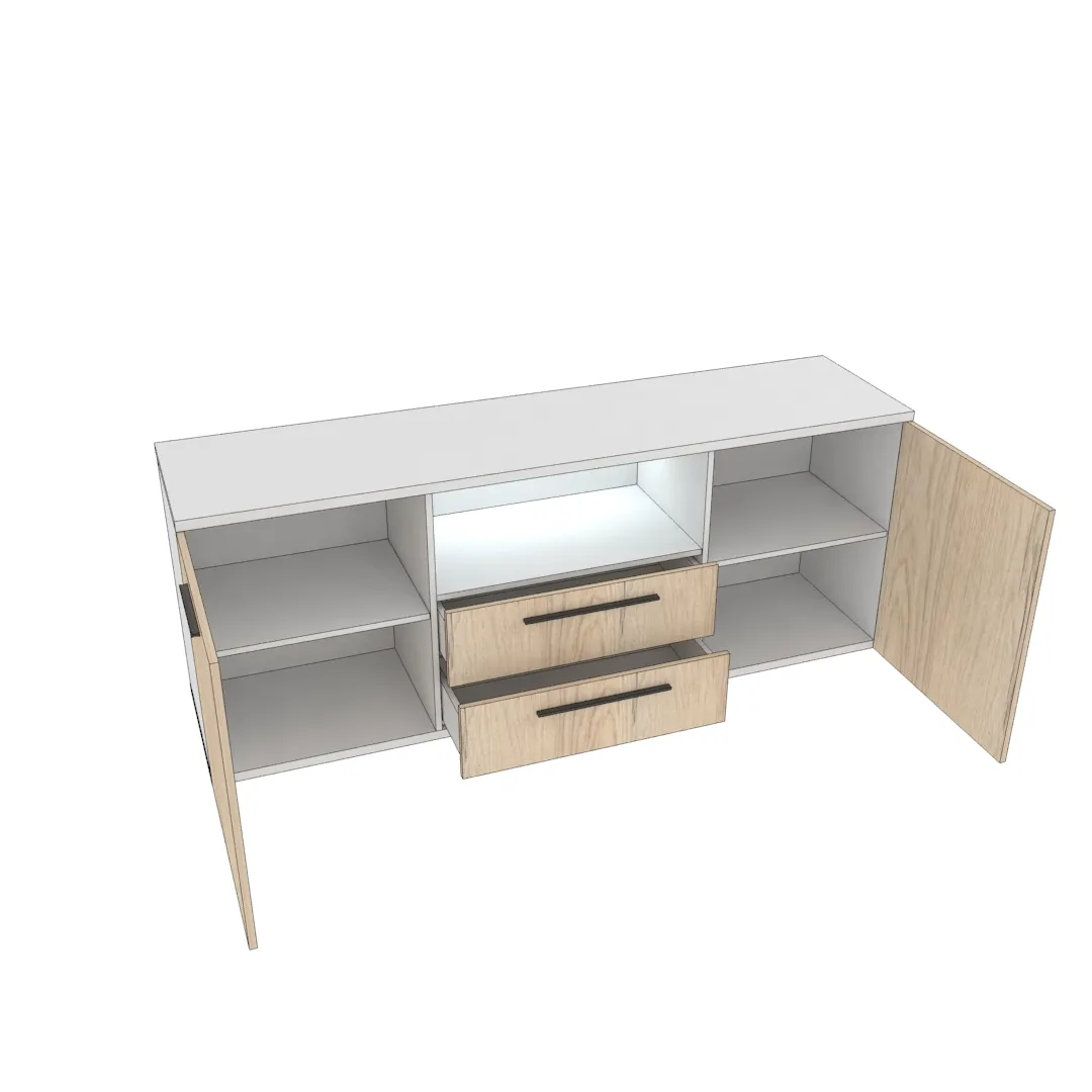 Тумба напольная с подсветкой L504