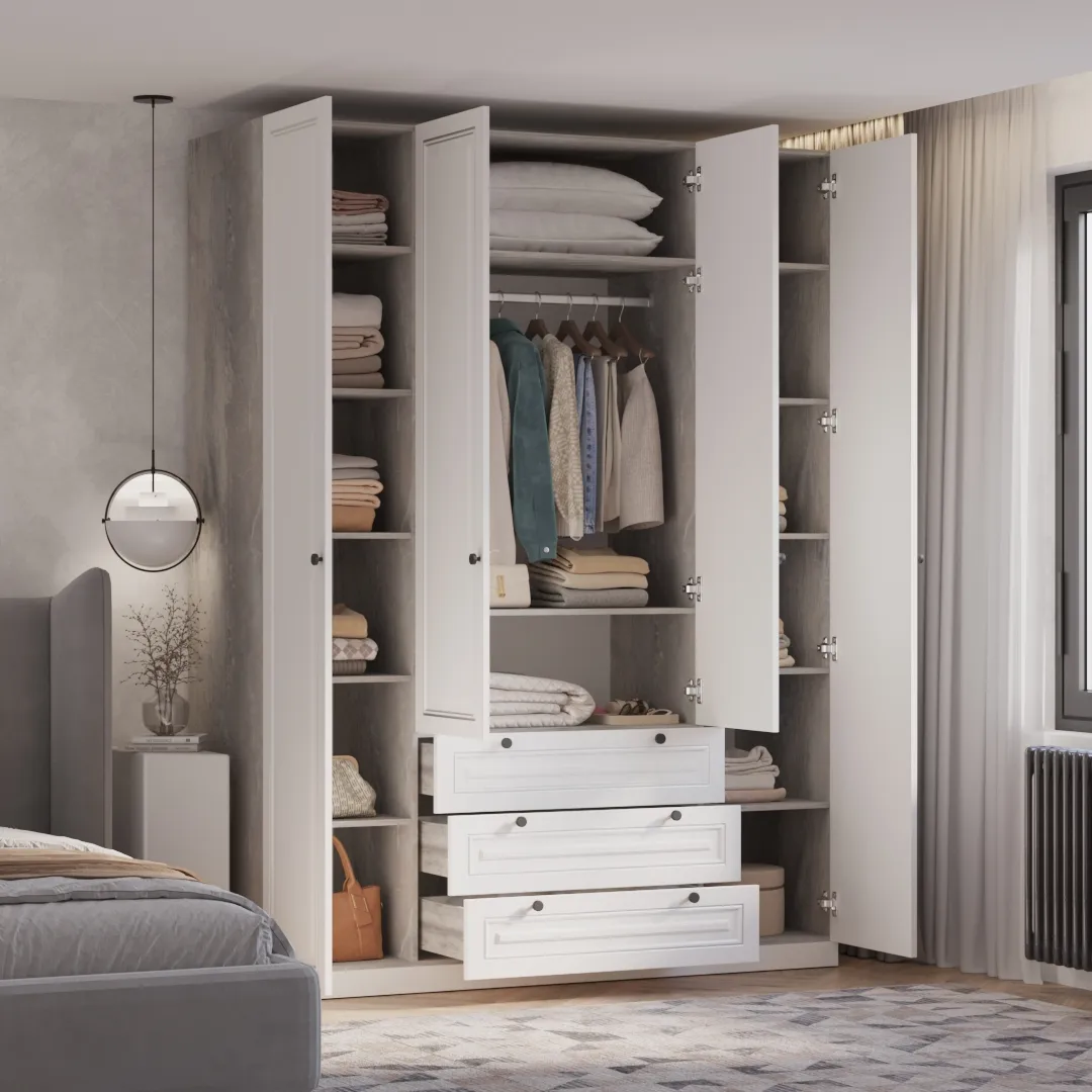 Шкаф четырехдверный для одежды A205-1.60