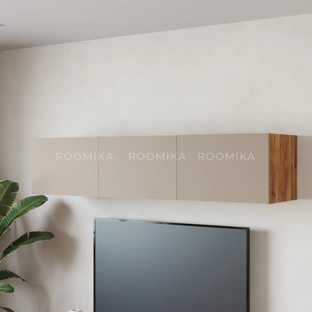Антресоль с тремя откидными дверями R318.45