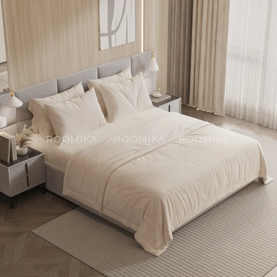 Кровать двуспальная мягкая VERSAL с подъемным механизмом, 200x200