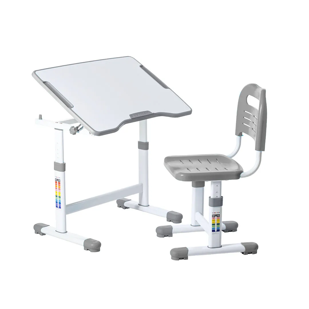 Комплект парта + стул трансформеры Sole II Grey FUNDESK