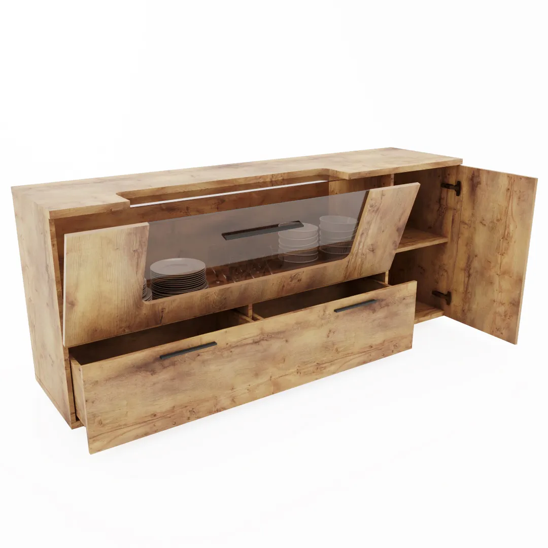 Тумба TV  с подсветкой L750 L/R