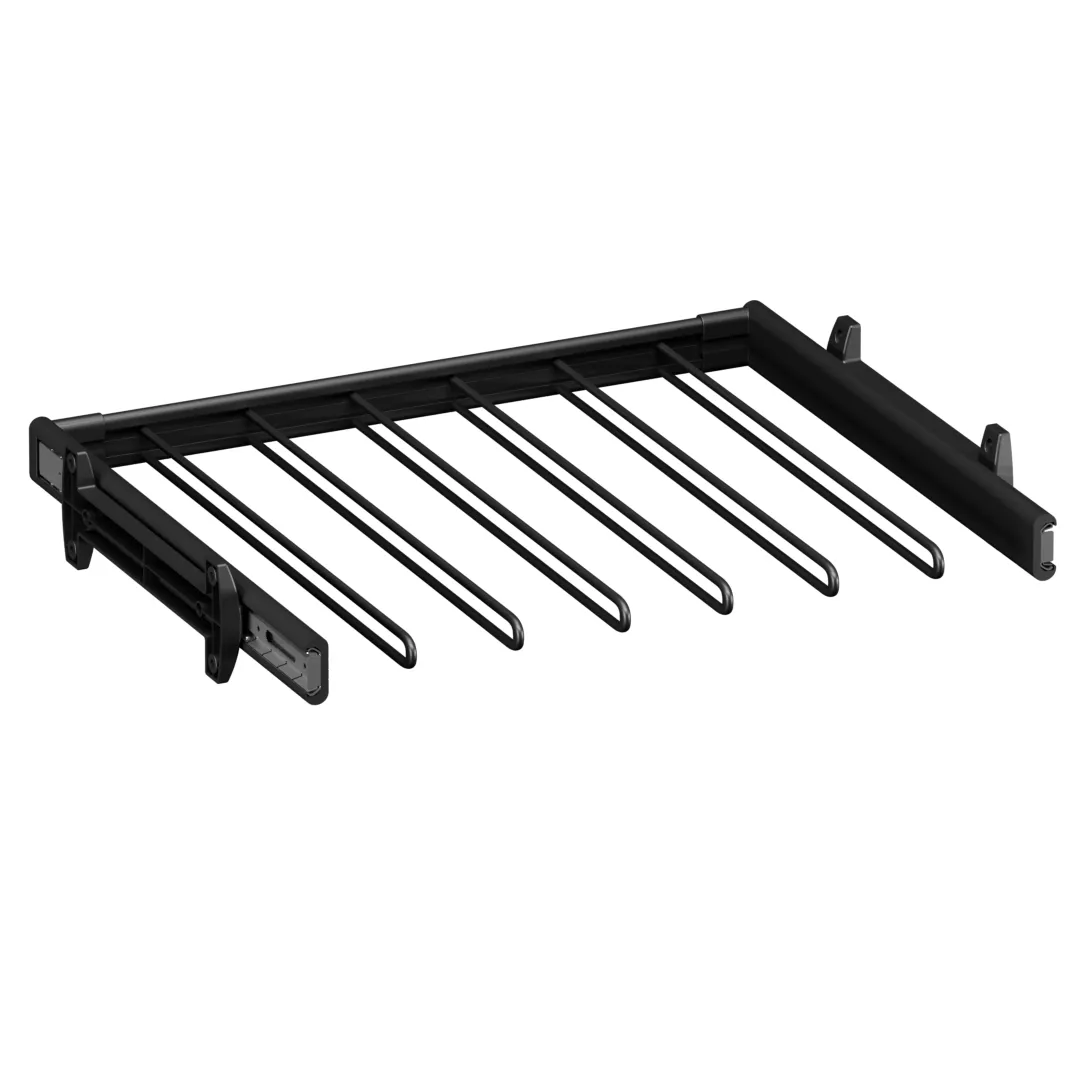 BELLE  Вешалка для брюк, 600 мм, цвет графит, BE60TRGR