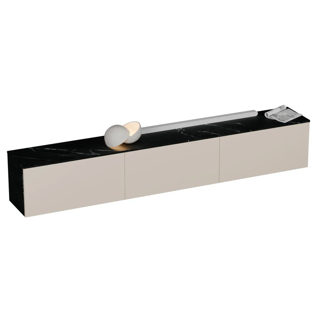 Тумба навесная, 3 ящика R5124