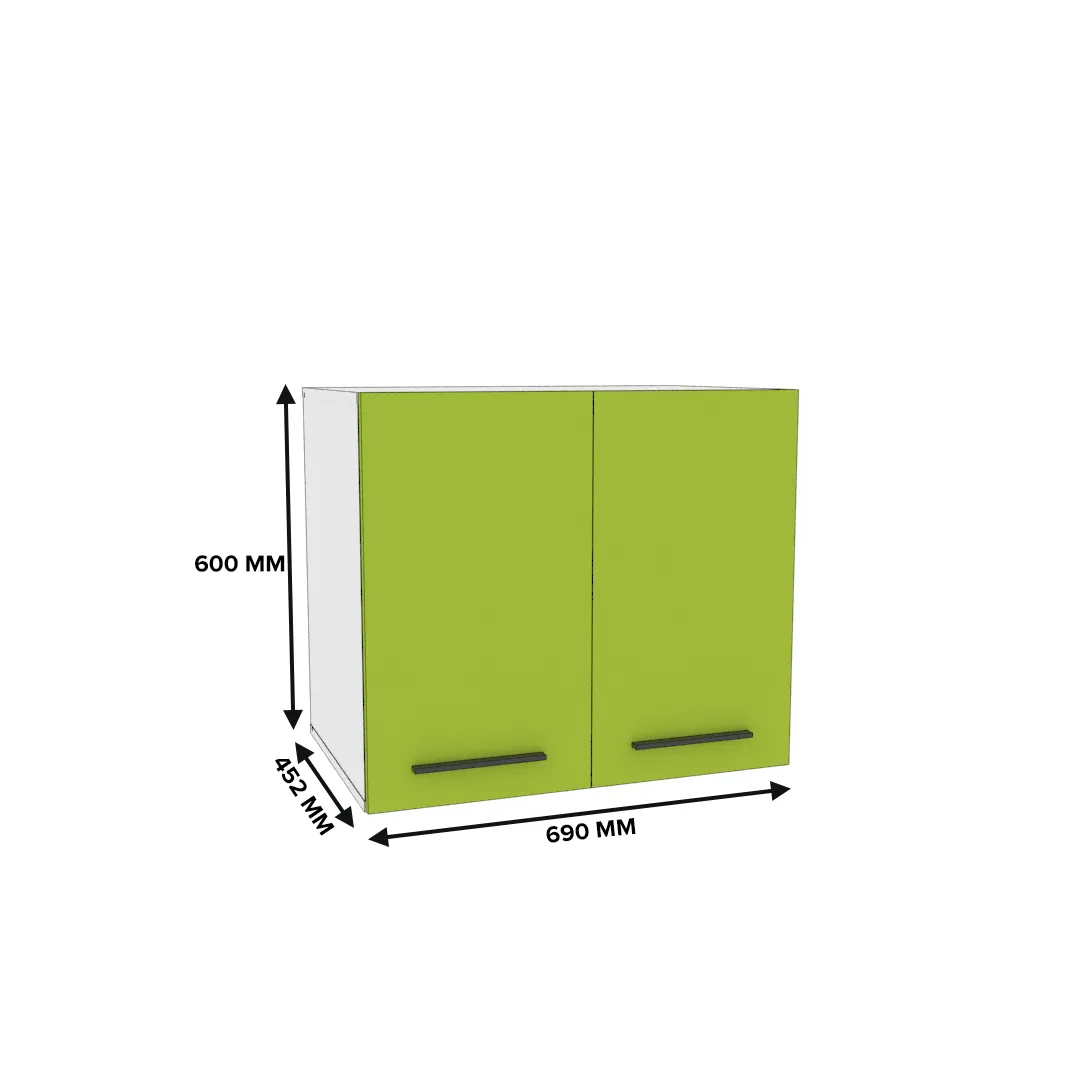 Антресоль двудверная L329.44