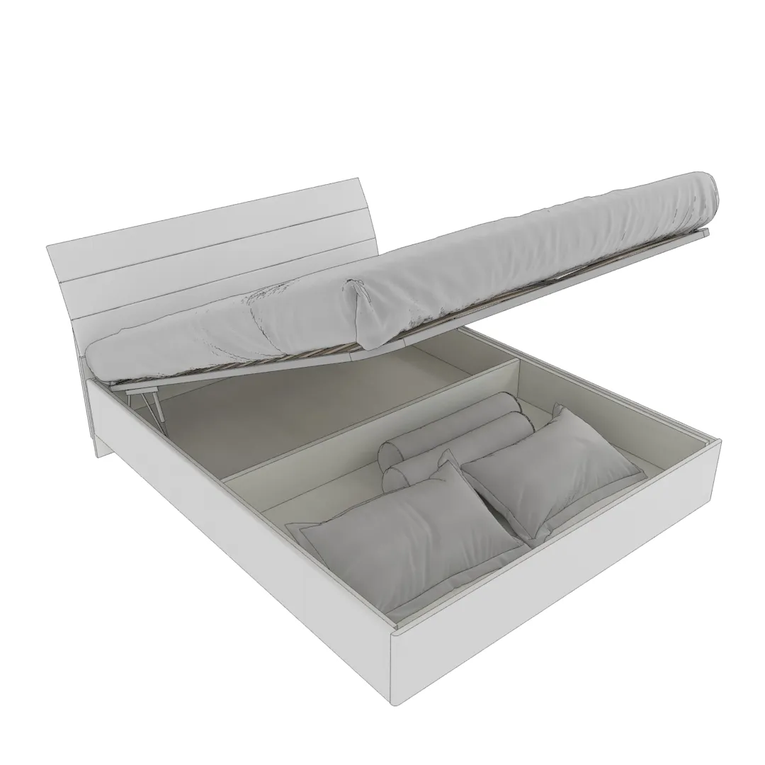 Кровать двуспальная Palermo с парящим эффектом, 140x200