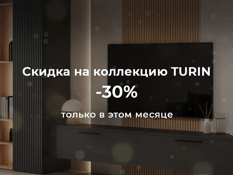 Скидка на коллекцию TURIN -30%